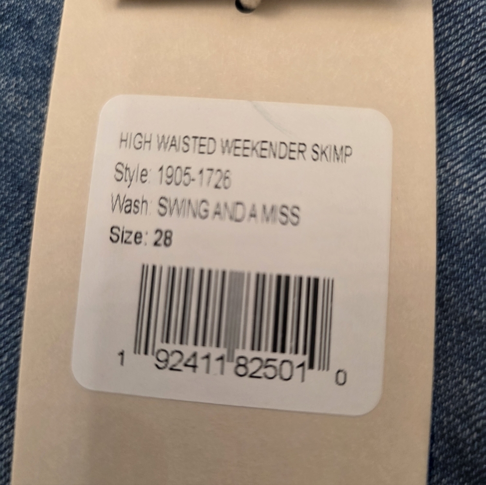 MOTHER High Waisted Weekender Skimp Flare Jeans Size 28 - Picture 12 of 14